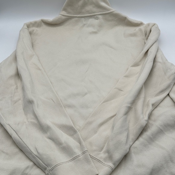 Polo Ralph Lauren Men’s Estate Rib 1/4 Zip Pullover Sweater Knit 2XLT Beige - Picture 10 of 11